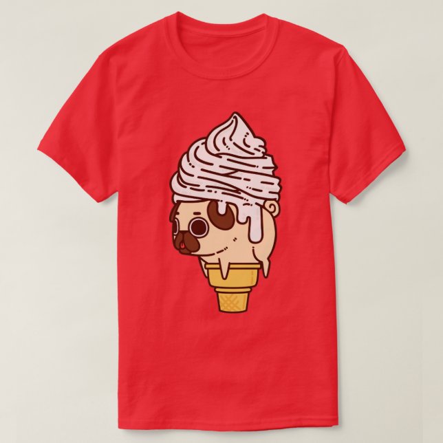 Soft Serve Puglie T-Shirt (Design Front)