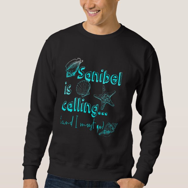 Soft Shell Crabs Shellu Puka Shell Necklace Shella Sweatshirt (Front)