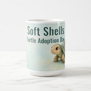 Soft Shells Turtle Adoption Day Coffee Mug