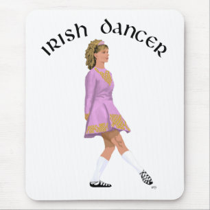 Soft Shoe Irish Dancer in Pink Mouse Mat