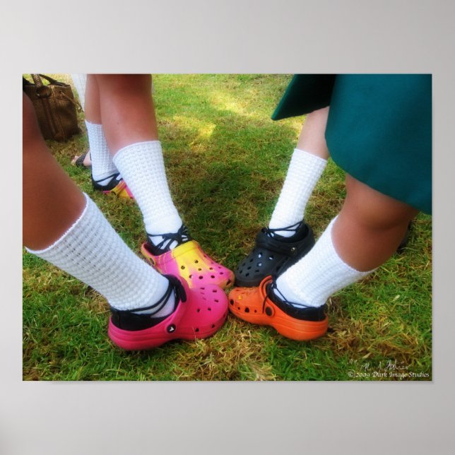 Soft Shoes & Crocs Print (Front)