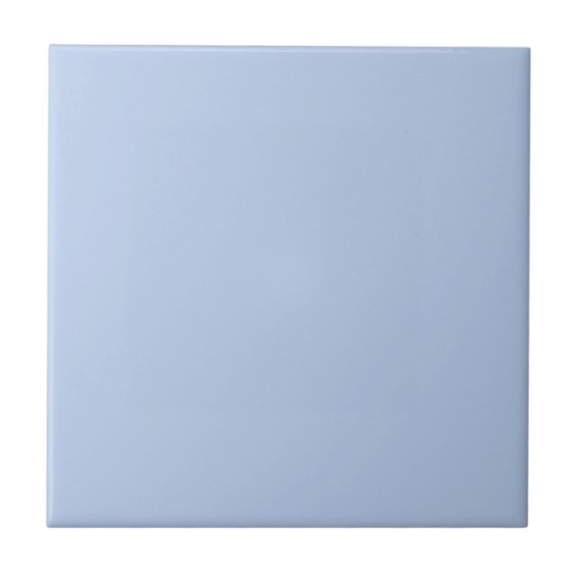 Soft Sky Blue Decorative Ceramic Tiles (Front)