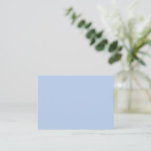 Soft Sky Blue Note Card