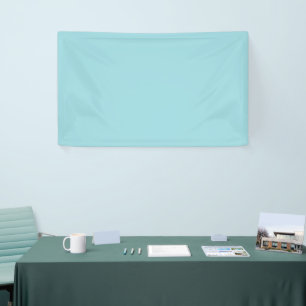 Soft Sky Blue Solid Colour Banner
