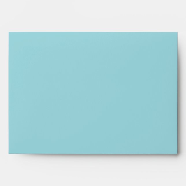 Soft Sky Blue Solid Colour Envelope (Front)