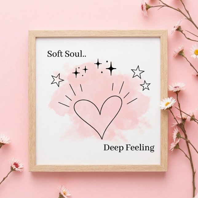 Soft Soul Wall Art – Modern Aesthetic Home Decor (Creator Uploaded)