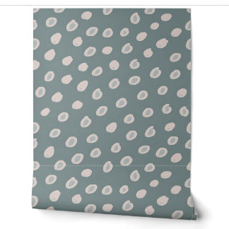 Soft Spots on Sage Wallpaper