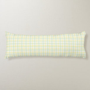 Soft Spring Plaid Body Cushion