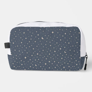 Soft Star Pattern Aesthetic Dopp Kit