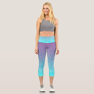 Soft Static Between Stars Capri Leggings