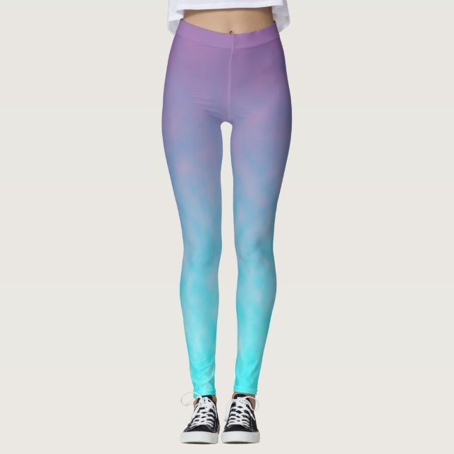 Soft Static Between Stars Leggings (Front)