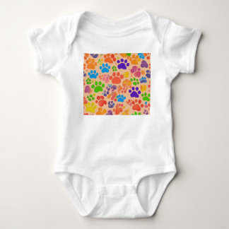 Soft Steps, Happy Paws baby bodysuit