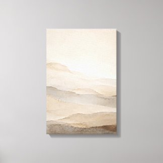 Soft Strata — Aurema Canvas Print