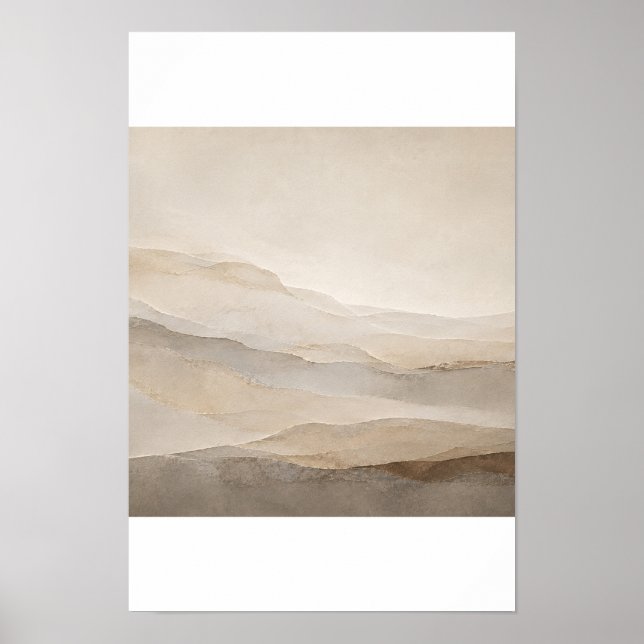 Soft Strata — Aurema Poster (Front)
