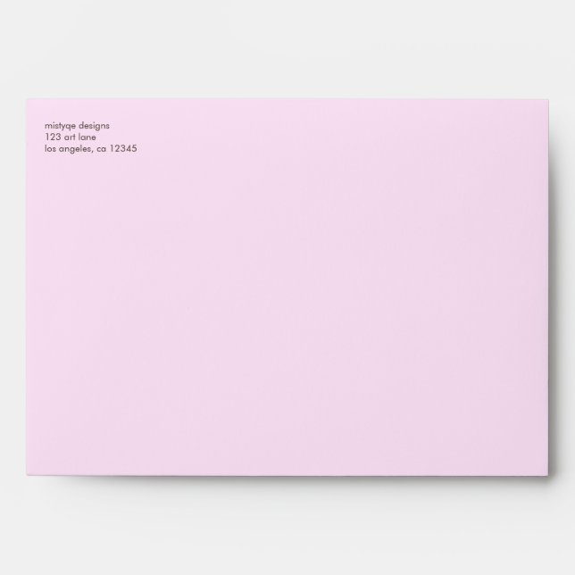 Soft Stripes Envelope (Front)