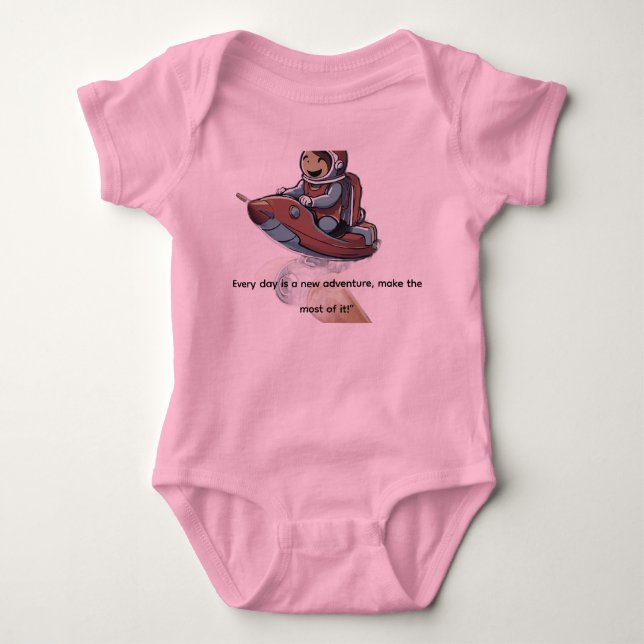 Soft & Stylish Baby Jersey Bodysuits  (Front)