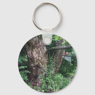 Soft summer rain key ring