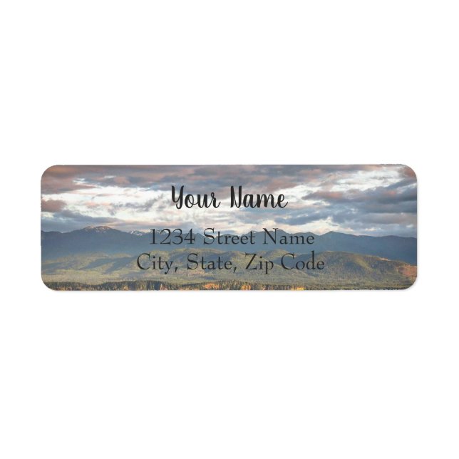 Soft Sunset Address Labels (Front)