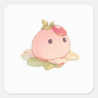 Soft Sweet Art Square Sticker
