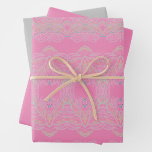 Soft Swirls  Wrapping Paper Sheet