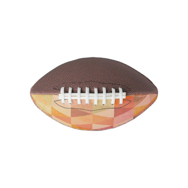 Soft Triangle Geometric Pattern American Football (Front)
