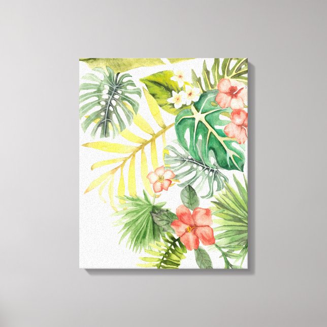 Soft Tropics Canvas Print (Front)