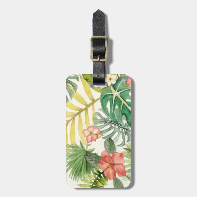 Soft Tropics Luggage Tag (Front Vertical)