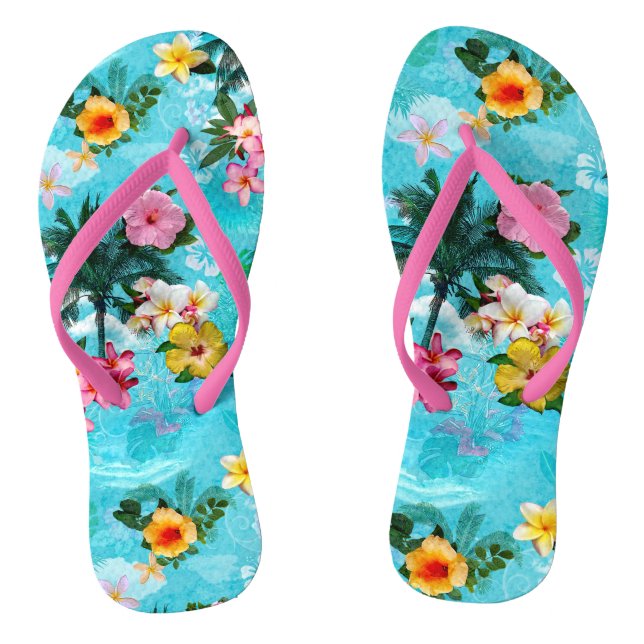 Soft Tropix Flip Flops (Footbed)