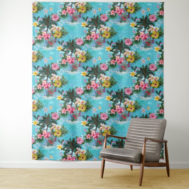 Soft Tropix Tapestry (In Situ)