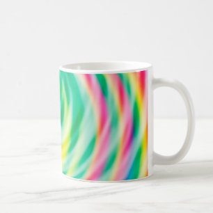 Soft Vibrant Tie Dye Coffee Mug