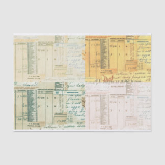 Soft Vintage Texture Tissue Paper