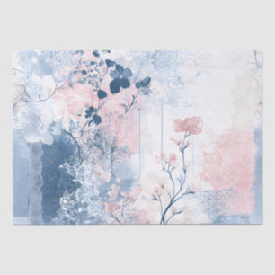Soft Vintage Vibes Floral Tissue Paper