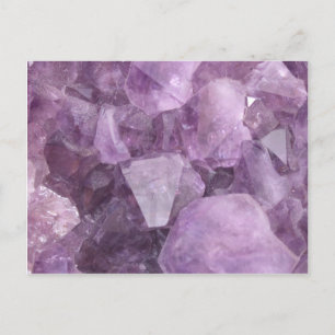 Soft Violet Amethyst Postcard