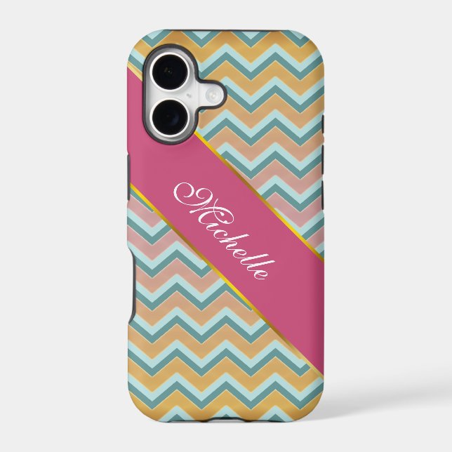 Soft Warm Colours ZigZag (Back)