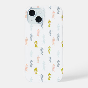 Soft Watercolor Chevron Pattern iPhone 15 Case