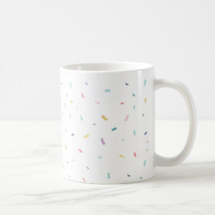 Soft Watercolor Confetti Pattern Coffee Mug