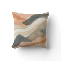 Soft Watercolor Desert Waves