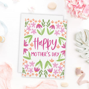 Soft Watercolor Floral – Happy Mother’s Day