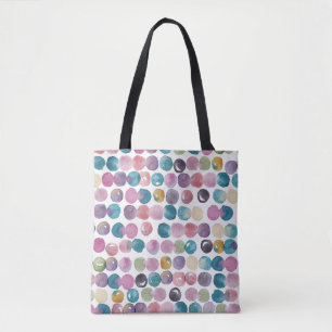 Soft Watercolor Tote Bag – Elegant Artistic Canvas