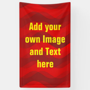 Soft Waves gradients red + your ideas Banner