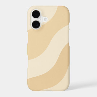 Soft Waves – Minimal Beige Abstract Pattern