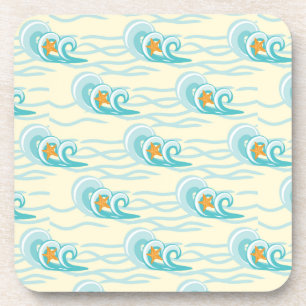 Soft Waves Pattern Coaster