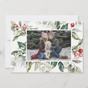 Soft Winter Berry Christmas Card