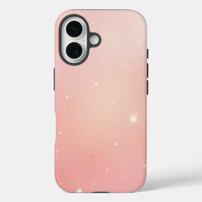 Soft Winter Glow iPhone Case (Back)
