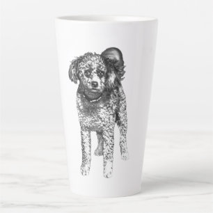 Soft Winter Shadows Latte Mug