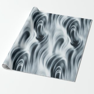 Soft Wispy Flowing River Abstract Swirls