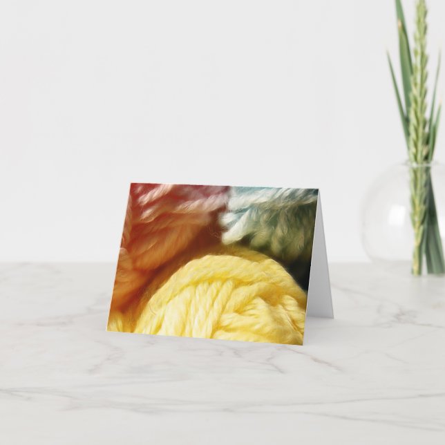 Soft Yarn Card - Custom Version 3 (Front)