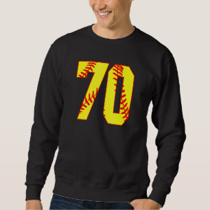 Softball 70 Fast Pitch Love Softball Mum Favourite Sweatshirt