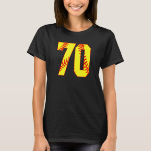 Softball 70 Fast Pitch Love Softball Mum Favourite T-Shirt