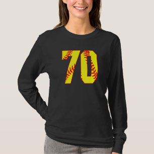 Softball 70 Fast Pitch Love Softball Mum Favourite T-Shirt